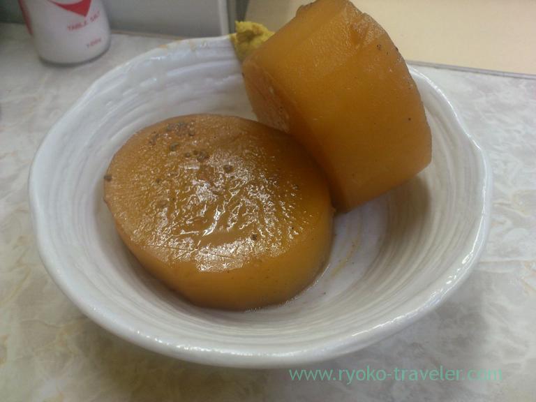 Boiled daikon radish, Ippei