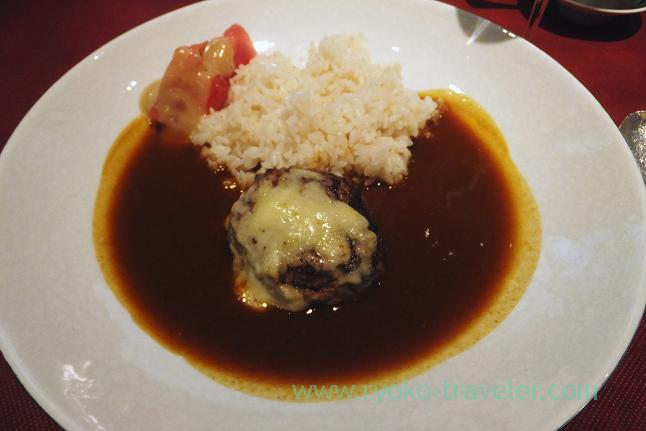 Curry with hamburger steak, Chez Inno (Kyobashi)